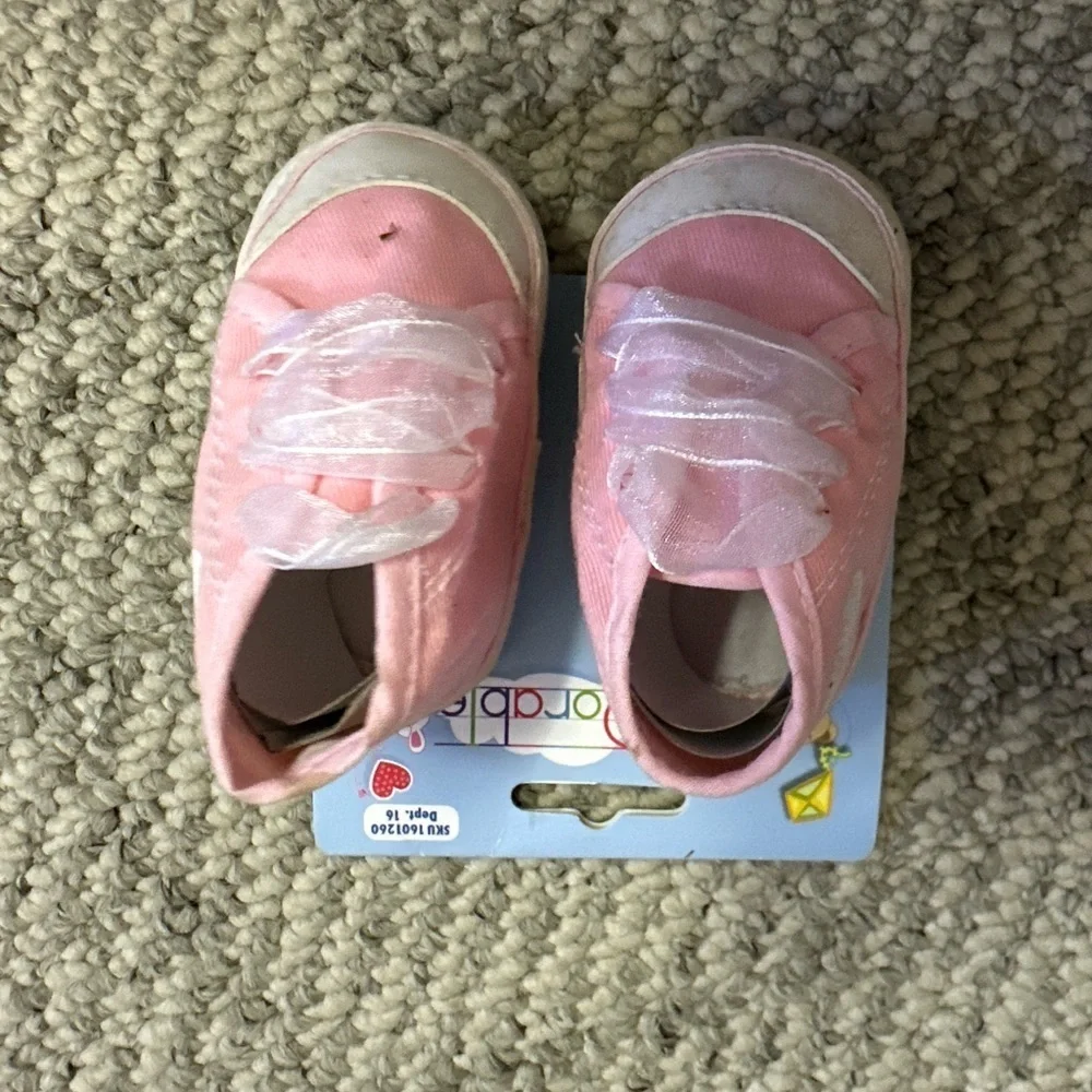 Adorable Pink Kids Shoes